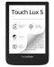 Електронен четец PocketBook - Touch Lux 5 PB628, 6", черен - 1t