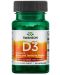 Vitamin D3, High Potency, 25 mcg, 30 капсули, Swanson - 1t
