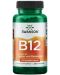 Vitamin B12, 500 mcg, 250 капсули, Swanson - 1t