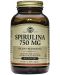 Spirulina, 750 mg, 80 растителни капсули, Solgar - 1t