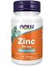 Zinc Gluconate, 50 mg, 100 таблетки, Now - 1t