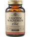 Calcium Magnesium Plus Zinc, 100 таблетки, Solgar - 1t