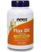 Flax Oil, 1000 mg, 100 капсули, Now - 1t