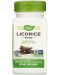 Licorice Root, 450 mg, 100 капсули, Nature’s Way - 1t