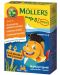 Omega-3 Желирани рибки за деца, портокал, 36 броя, Mollers - 1t