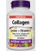 Collagen Lysine + Vitamin C, 120 таблетки, Webber Naturals - 1t