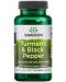 Turmeric & Black Pepper, 60 капсули, Swanson - 1t