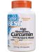 High Absorption Curcumin, 500 mg, 120 капсули, Doctor's Best - 1t