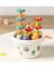 Играчка за подреждане и сортиране Hola Toys - Цветна градина - 2t