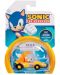 Игрален комплект Jakks Pacific Sonic - Тейлс с количка, 1:64 - 1t