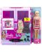Игрален комплект Barbie - Гардероб с кукла - 1t