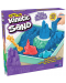 Игрален комплект Kinetic Sand - Пясъчник с аксесоари и син кинетичен пясък - 1t