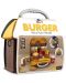 Игрален комплект Yifeng - Бургер ресторант в къща-куфар, 26 части - 1t