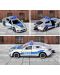 Игрален комплект Majorette - Полицейски участък с Porsche Panamera - 3t