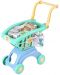Игрален комплект PlayGo - Количка за пазаруване с продукти, 18 части - 2t