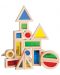 Игрален комплект Smart Baby - Полупрозрачни геометрични фигури с рамки, 24 броя - 1t