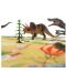 Игрален комплект Kruzzel - Динозаври с постелка - 9t
