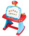 Игрален комплект Baby Mix - Двустранна дъска за рисуване със столче и аксесоари, 93 части - 1t