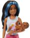 Игрален комплект Barbie Skipper - Барби детегледачка със сини кичури - 5t