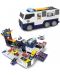 Игрален комплект Dickie Toys - Сгъваем полицейски камион - 1t