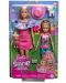Игрален комплект Barbie - Барби и Стейси с кученца и аксесоари - 6t