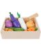 Игрален комплект Kruzzel - Кухненски играчки зеленчуци  - 1t