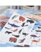 Игрален комплект Poppik - Животните по света, плакат със стикери - 4t