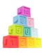 Игрален комплект Kruzzel - Меки сензорни кубчета, 10 броя - 2t