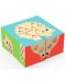 Игрален комплект Djeco - Тактилни кубчета с животни - 1t