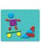 Игрален комплект Galt Toys - Магнитни форми и цветове - 2t