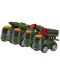 Игрален комплект GT - Инерционни военни камиони, 4 броя - 1t