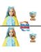 Игрален комплект Barbie Cutie Reveal - Кукла с костюм на мече-делфин - 3t