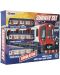 Игрален комплект Raya Toys - Електрическо метро с релси, 88 cm - 2t