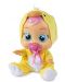 Детска играчка IMC Toys Crybabies – Плачещо със сълзи бебе, Чик - 1t