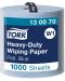 Индустриална хартия на ролка Tork - Heavy-Duty Wiping Paper, W1, 1 х 1000 къса, синя - 1t
