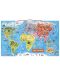 Детска магнитна игра Janod - Карта на света, на английски език - 2t
