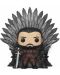 Фигура Funko Pop! Deluxe: Game of Thrones - Jon Snow Sitting on Throne, #72 - 1t
