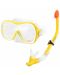 Комплект за плуване Intex - Маска с шнорхел, жълти - 1t