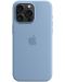 Калъф Apple - Silicone MagSafe, iPhone 15 Pro Max, Winter Blue - 4t