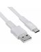 Кабел Rivacase - PS6002WT12, USB-C/USB-A, 1.2 m, бял - 1t