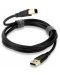 Кабел QED - Connect QE8217, USB/USB-B, 1.5 m, черен - 1t