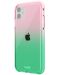 Калъф Holdit - SeeThru, iPhone 11/XR, Grass green/Bright Pink - 2t