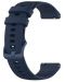 Каишка Techsuit - W006, Galaxy Watch/Huawei Watch, 20 mm, синя - 1t