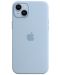 Калъф Apple - Silicone MagSafe, iPhone 14 Plus, Sky - 1t