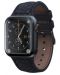Каишка Njord - Salmon Leather, Apple Watch, 40/41 mm, тъмносива - 4t