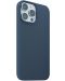 Калъф Next One - Silicon MagSafe, iPhone 13 Pro Max, син - 3t