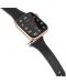 Каишка Techsuit - W033 Eco Leather, Apple Watch, 42/44/45/49 mm, черна - 3t