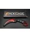 Нож FadeCase - Karambit Classic - Crimson Web - 2t