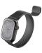 Каишка Cellularline - Steel, Apple Watch, 38/40/41 mm, черна - 1t