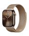 Каишка Apple - Milanese Loop, Apple Watch, 46 mm, M/L, Natural Milanese - 1t